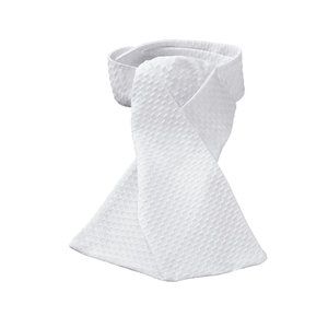Fits Waffle Tech Stock Tie White One Size