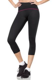SPANX 2384 Shaping Compression Crop Pant with Color Band