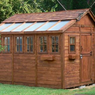 Outdoor Living Today SSGS812 Sunshed 8 x 12 ft. Garden Shed Multicolor   SSGS812