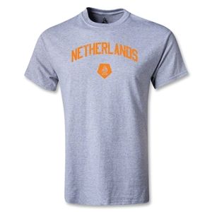hidden Netherlands Distressed T Shirt (Gray)