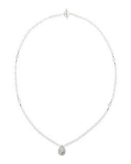 Diamond Teardrop Pendant Necklace