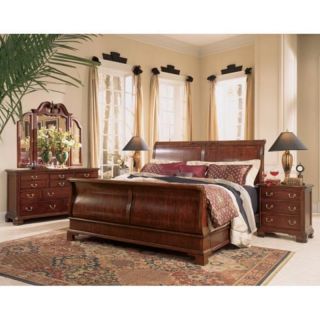Cherry Grove Sleigh Bed Multicolor   791 306R, King
