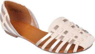 Womens Journee Collection Lynna 69   White Sandals