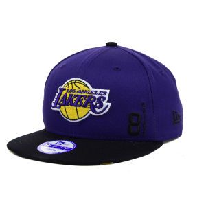 Los Angeles Lakers New Era NBA Hardwood Classics Youth Team Under 9FIFTY Snapback Cap