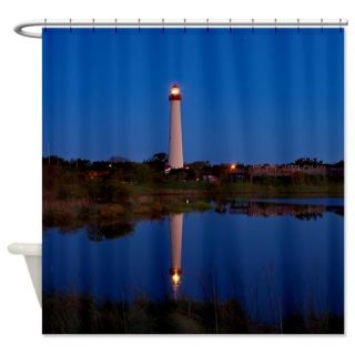  Cape May Lighthouse Dawn Shower Curtain  Use code FREECART at Checkout