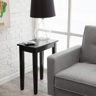 Turner Chair Side Table   Black   WSN04 CSB