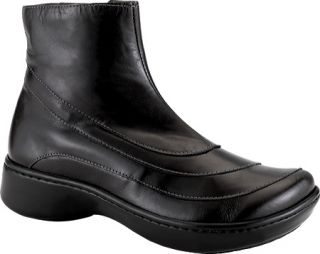 Womens Naot Tellin   Black Madras Leather Boots