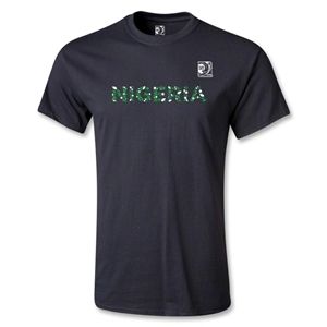Euro 2012   FIFA Confederations Cup 2013 Nigeria T Shirt (Black)