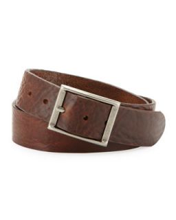 Rivergate Mens Leather Belt, Brown