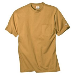 Dickies Mens Short Sleeve Pocket T Shirt with Wicking   Brown Duck XXXL