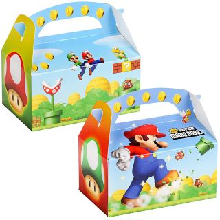 Super Mario Bros. Empty Favor Boxes