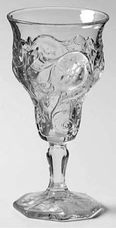 McKee Rock Crystal Clear Wine   Clear,Depression Glass
