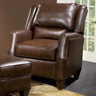 Chelsea Home Russell Leather Chair and Ottoman 272443 1