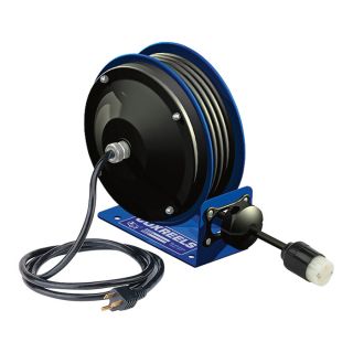 Coxreels Compact Power Cord Reel   30 Ft., 12/3 Cord With No Accessory, Model