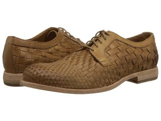 Frye Manny Woven Oxford Mens Lace up casual Shoes (Tan)