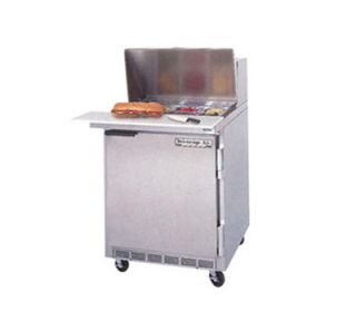 Beverage Air 27 in Sandwich Top Refrigerated Counter w/ 17 in Cutting Board