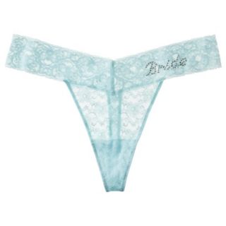 Gilligan & OMalley Womens Bridal Thong   Turquoise M