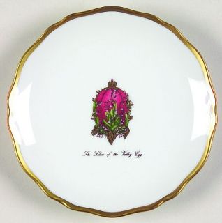Faberge Imperial Egg Collection Petite Canape Plate, Fine China Dinnerware   Ori