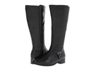 Fitzwell Myla Wide Calf Boot Womens Zip Boots (Black)