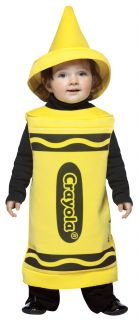 Yellow Crayola Crayon Toddler Costume