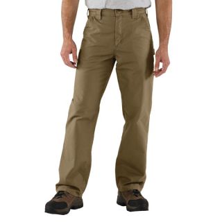 Carhartt Work Jeans   Washed Canvas (For Men)   TAN ( )