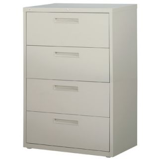 CommClad 4 Drawer Vertical File Cabinet 14967 / 14968 / 14969 Finish Light Gray