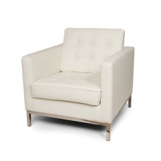 Control Brand Draper One Seat Sofa Chair FF081 Color White