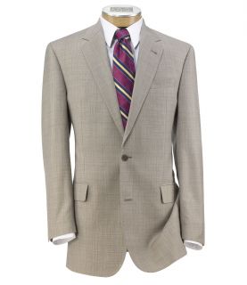 Signature Gold 2 Button 150s Wool Pleated Suit JoS. A. Bank