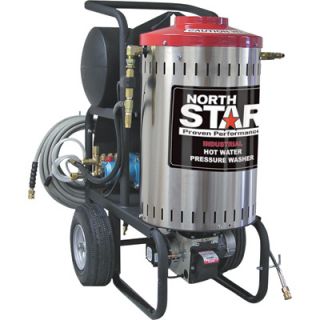 NorthStar Electric Wet Steam & Hot Water Pressure Washer   2750 PSI, 2.5 GPM,