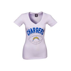 San Diego Chargers 5th and Ocean NFL Womens Baby Jersey Football T Shirt