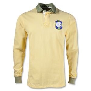 Nike Brazil 12/13 Long Sleeve Rugby Top (Yellow)