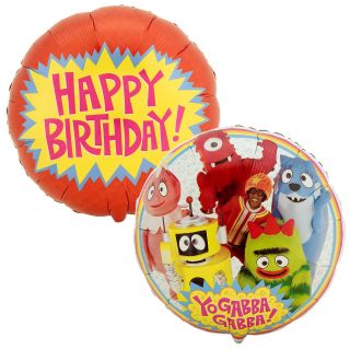 Yo Gabba Gabba Foil Balloon