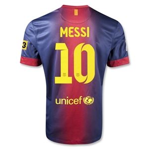 Nike Barcelona 12/13 MESSI Home Soccer Jersey