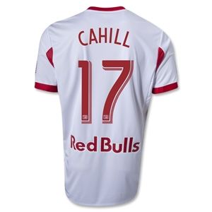 adidas New York Red Bulls 2013 CAHILL Authentic Primary Soccer Jersey