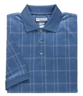 David Leadbetter Stays Cool Pattern Polo by JoS. A. Bank Mens Dress Shirt