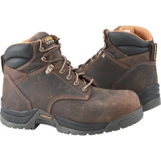 Carolina Waterproof Safety Toe Work Boot   6in., Size 11 1/2, Model# CA5520