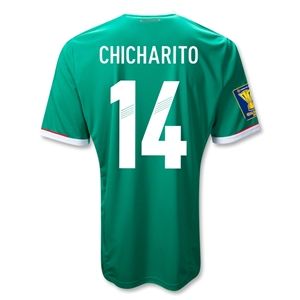 adidas Mexico 11/12 CHICHARITO Home Soccer Jersey