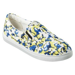 Peter Pilotto for Target Slip On Shoe  Green Floral Print 9