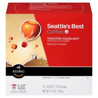 Seattles Best Coffee Toasted Hazelnut K Cup 16 ct