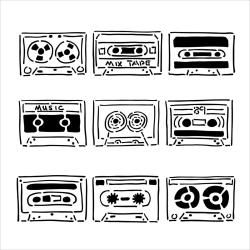 Crafters Workshop Templates 6 X6   Mix Tape