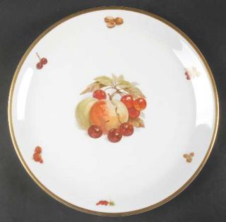 Jaeger Harvest 12 Chop Plate (Round Platter), Fine China Dinnerware   Fruits& N