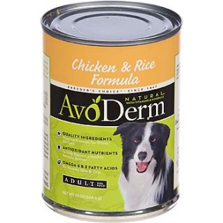 Natural Chicken and Rice Adult Canned Dog Food