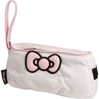 Hello Kitty Diva Bow Pouch White/Pink   Hello Kitty Golf Golf
