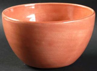 Pottery Barn Sausalito Spice (Terracotta) Coupe Cereal Bowl, Fine China Dinnerwa