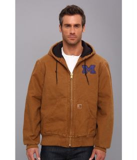 Carhartt Michigan QFL Sandstone Active Jacket Mens Coat (Brown)