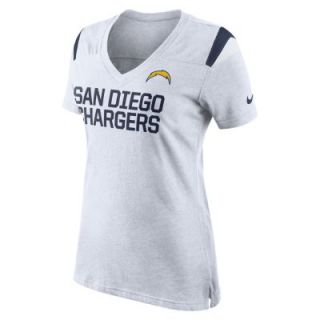 Nike Fan (NFL San Diego Chargers) Womens Top   White