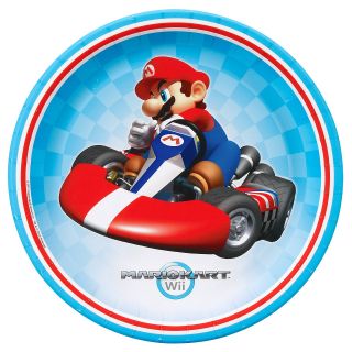 Mario Kart Wii Dinner Plates