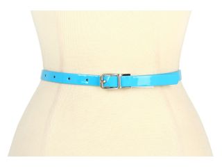 Jessica Simpson Jessica Simpson 5/8 Reversible Patent to Patent Womens Belts (Blue)