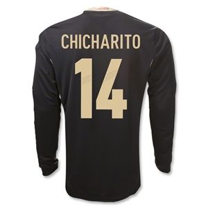 adidas Mexico 11/13 CHICHARITO Away Long Sleeve Soccer Jersey