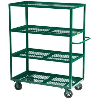 Brennan Equipment and Manufacturing Inc Little Giant 4 Shelf Steel Nursery Cart
